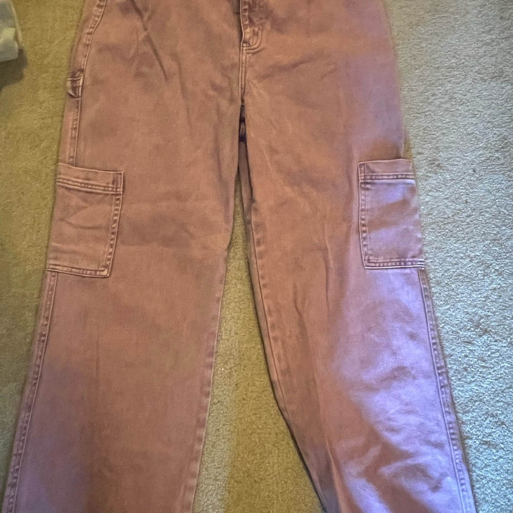 Full Tilt Pink Cargo Women Jeans